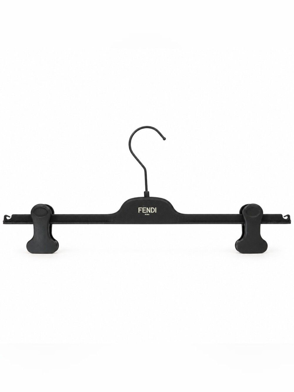 Fendi Roma Black Adjustable Clip Pants Skirt Hanger